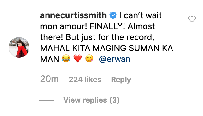 Erwan Heussaff's tip for boyfriends and husbands: 'Don't be a suman' 2 Dont Be a Suman reply by Anne Curtis