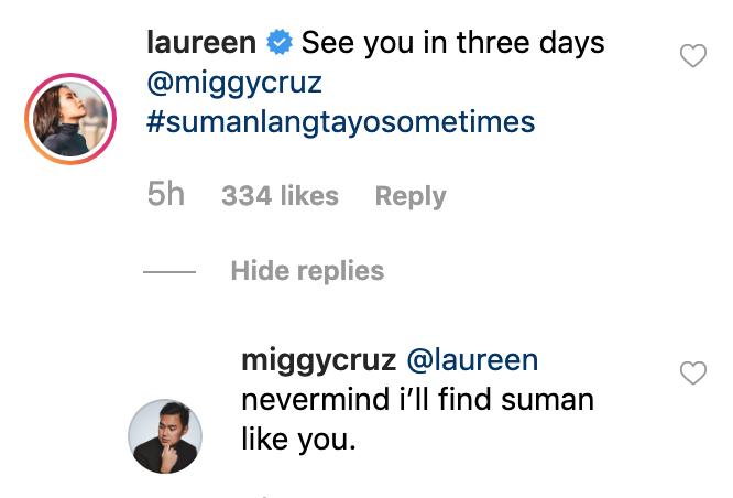 Dont Be a Suman reply by Laureen