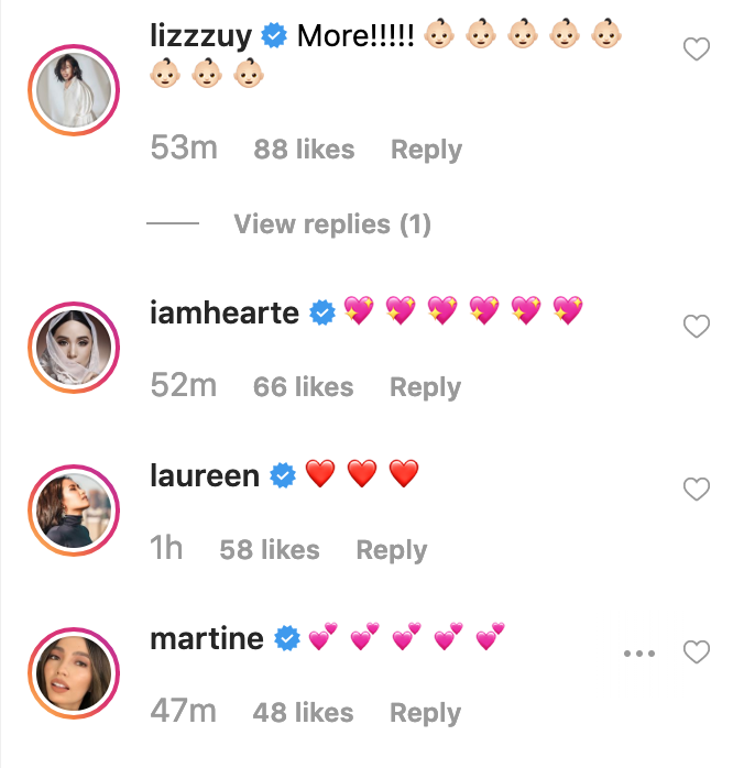 Georgina's squad reacts to baby announcement 1