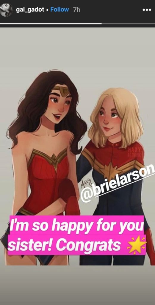 wonder woman captain marvel