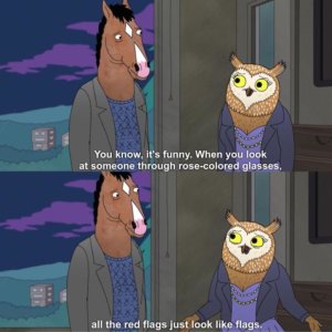 Bojack Horseman red flags