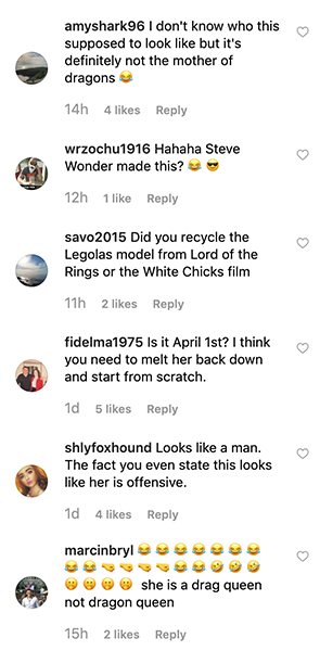 LOOK: Fans Aren't Impressed With This New Wax Figure of Daenerys 2 Comments at Daenerys Wax Figure
