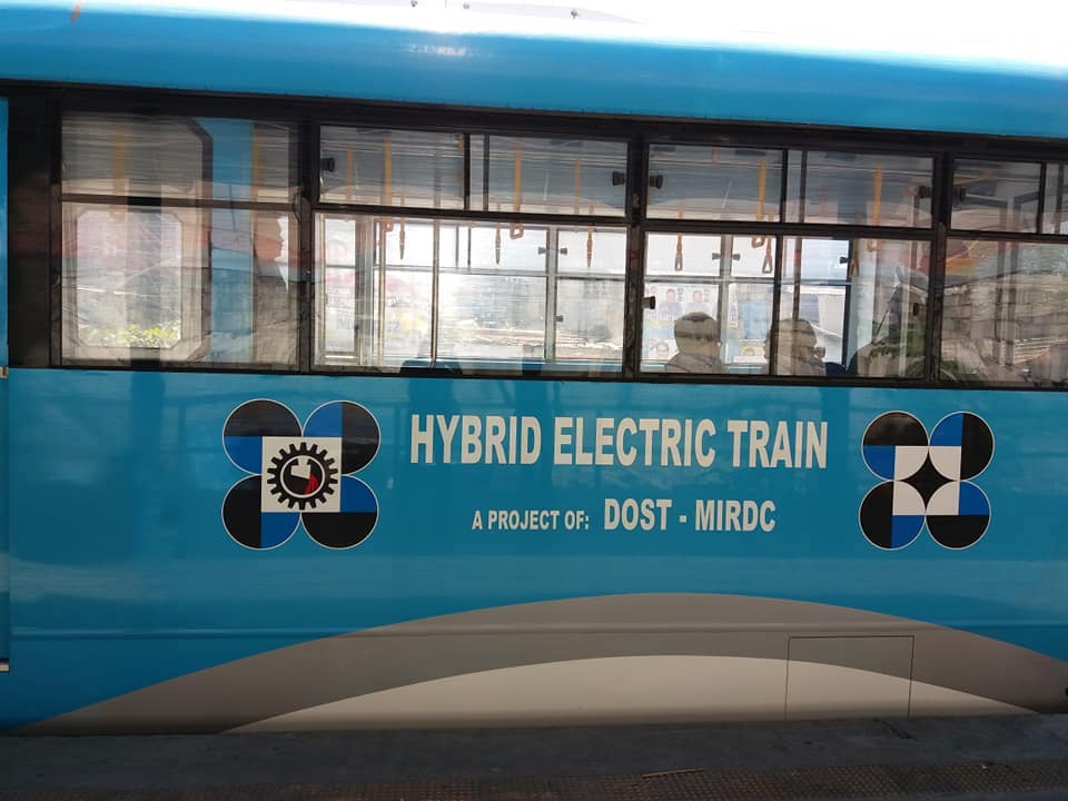 DOST Hybrid Electric Train 3
