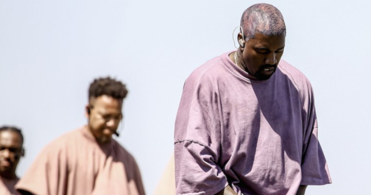 Kanye West at Sunday Service Coachella