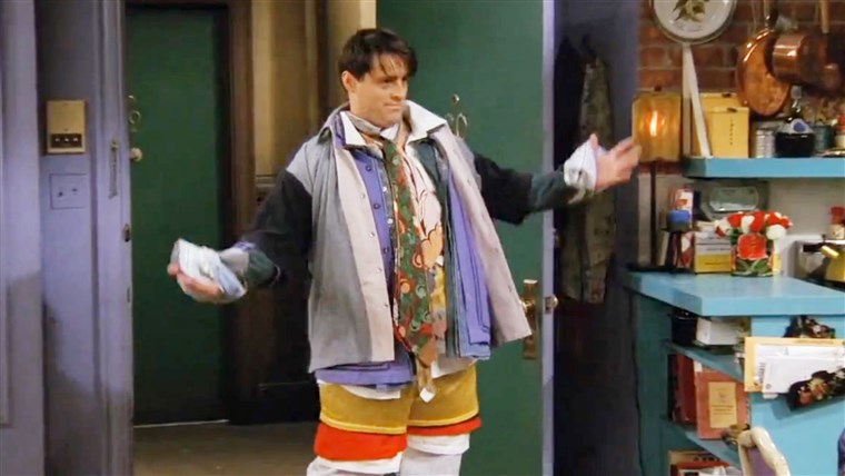 joey chandler clothes friends