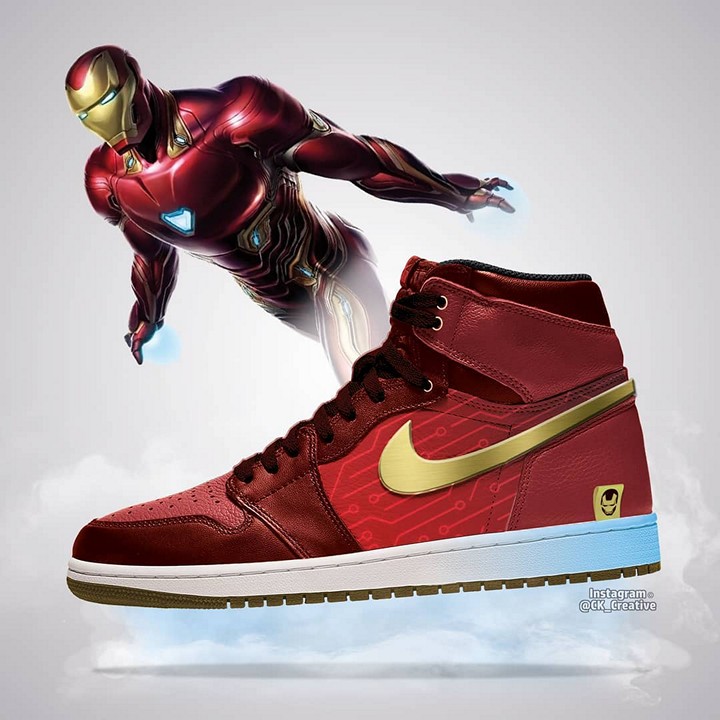 jordan 1 iron man edition