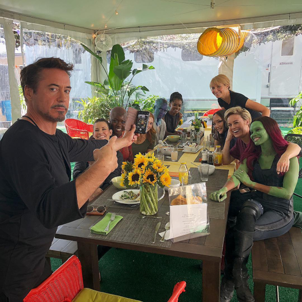 Marvel Women Lunch with RDJ