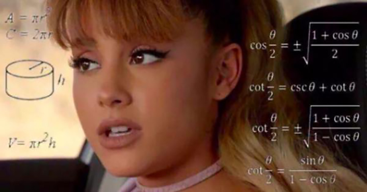 Ariana Grande Calculating