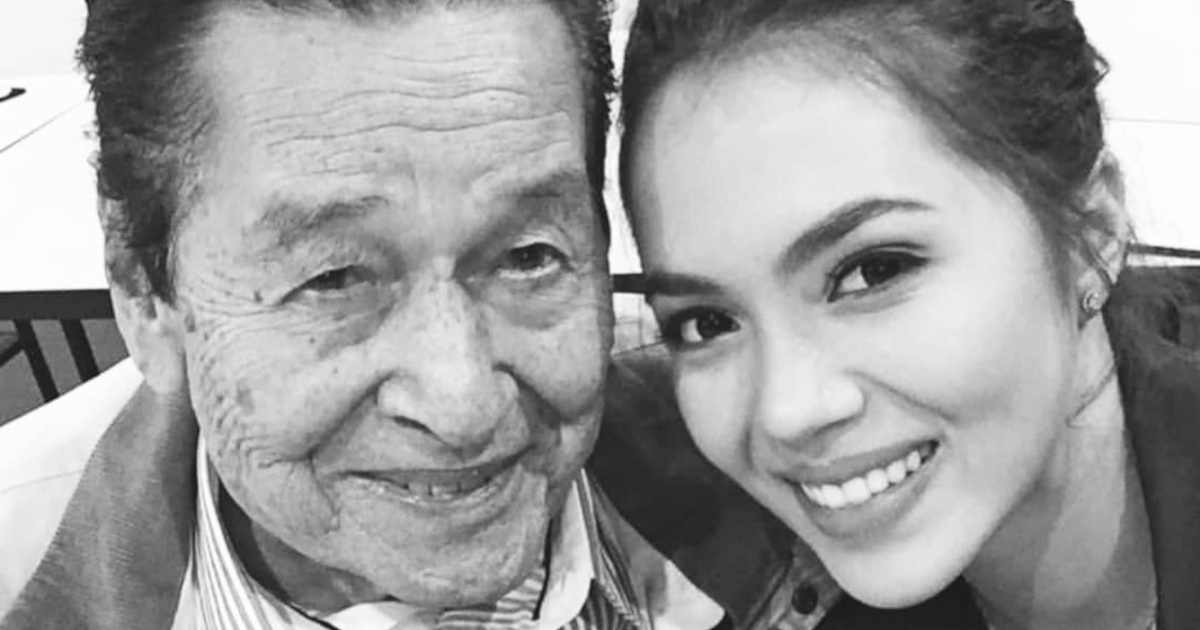 Julia Montes and Eddie Garcia