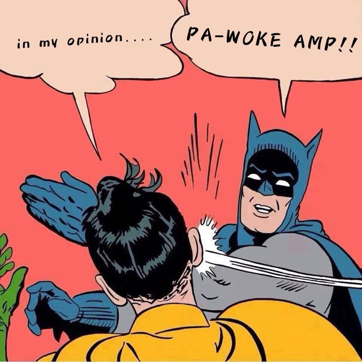 Pa-woke Batman Comic