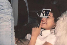 Selena Gomez Justin Bieber Polaroid
