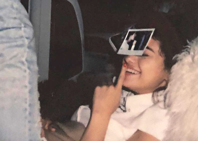 Selena Gomez Justin Bieber Polaroid