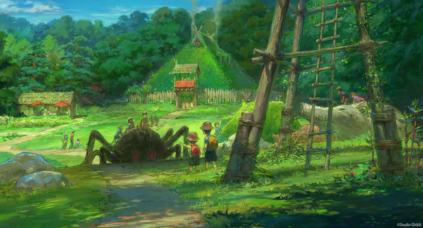Studio Ghibli Theme Park Princess Mononoke Village Color