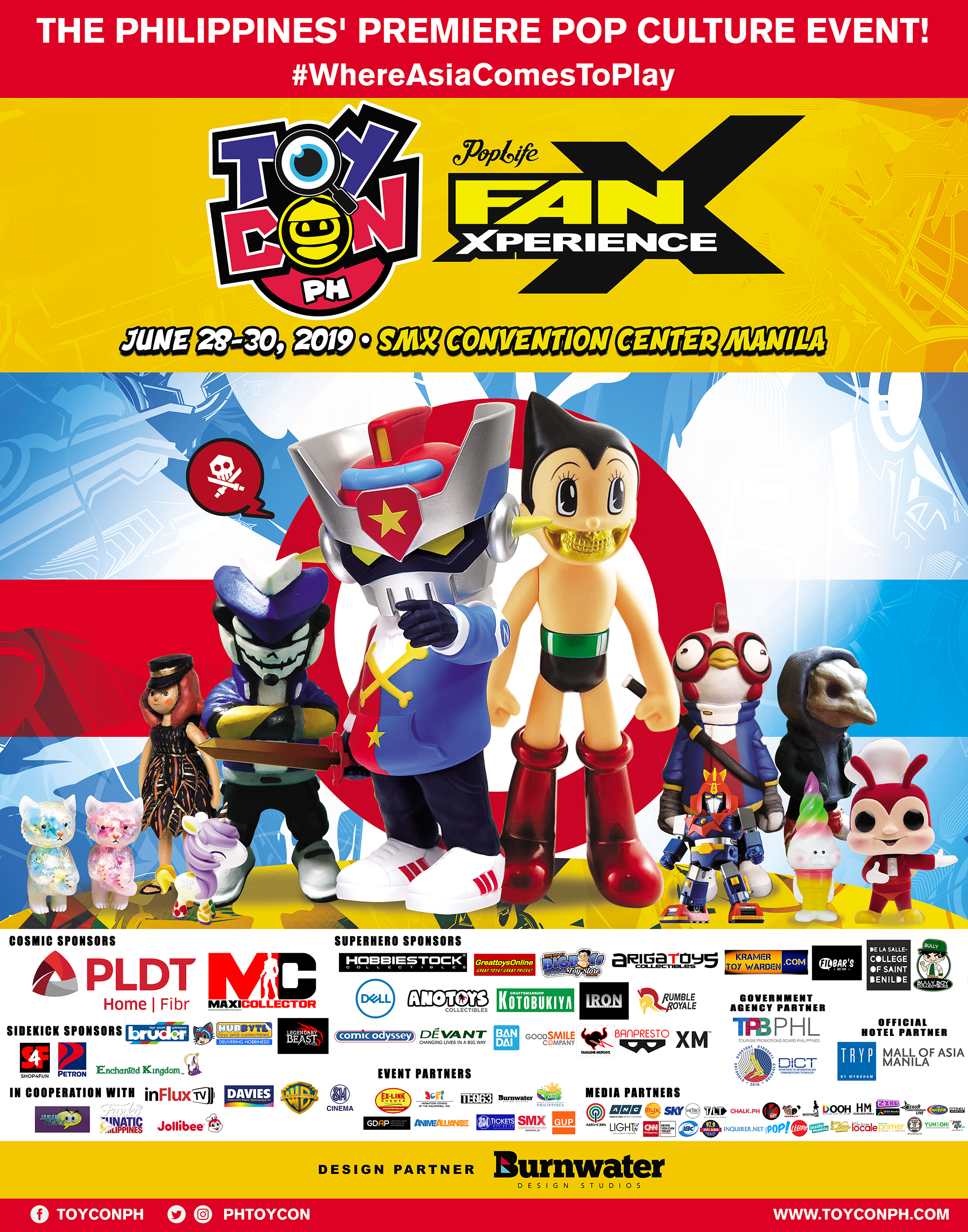 TOYCON POPLIFE FANX 2019 POSTER