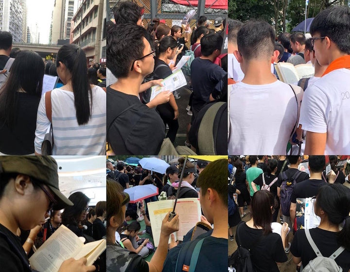 hong kong protest students