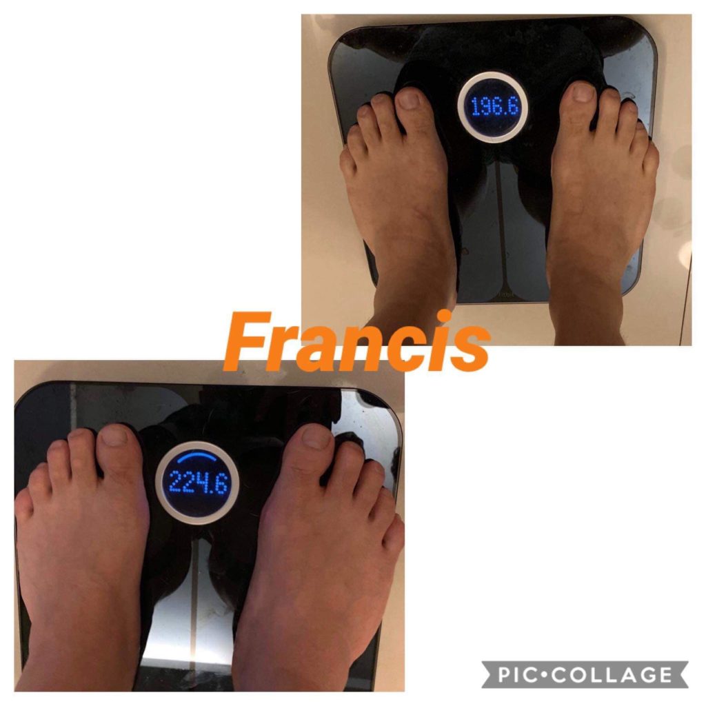 Francis Angeles weight loss 4