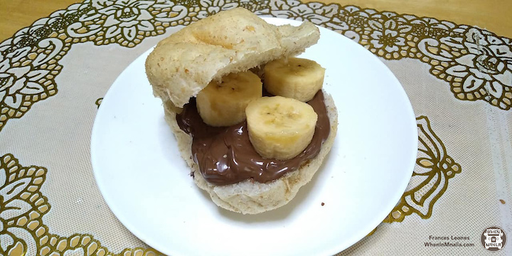 Pandesal Nutella Banana 2