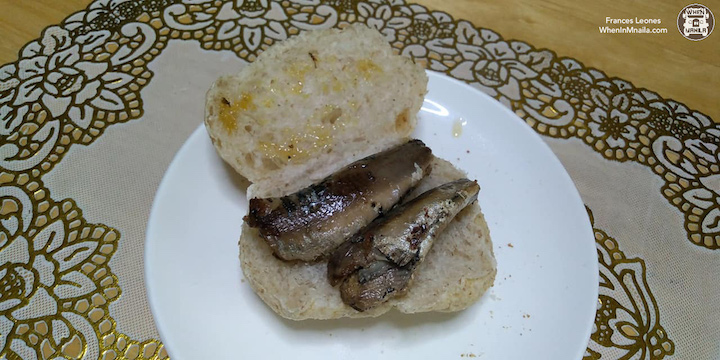 Pandesal Spanish Sardines