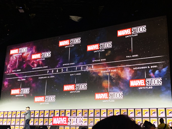 mcu phase 4 timeline