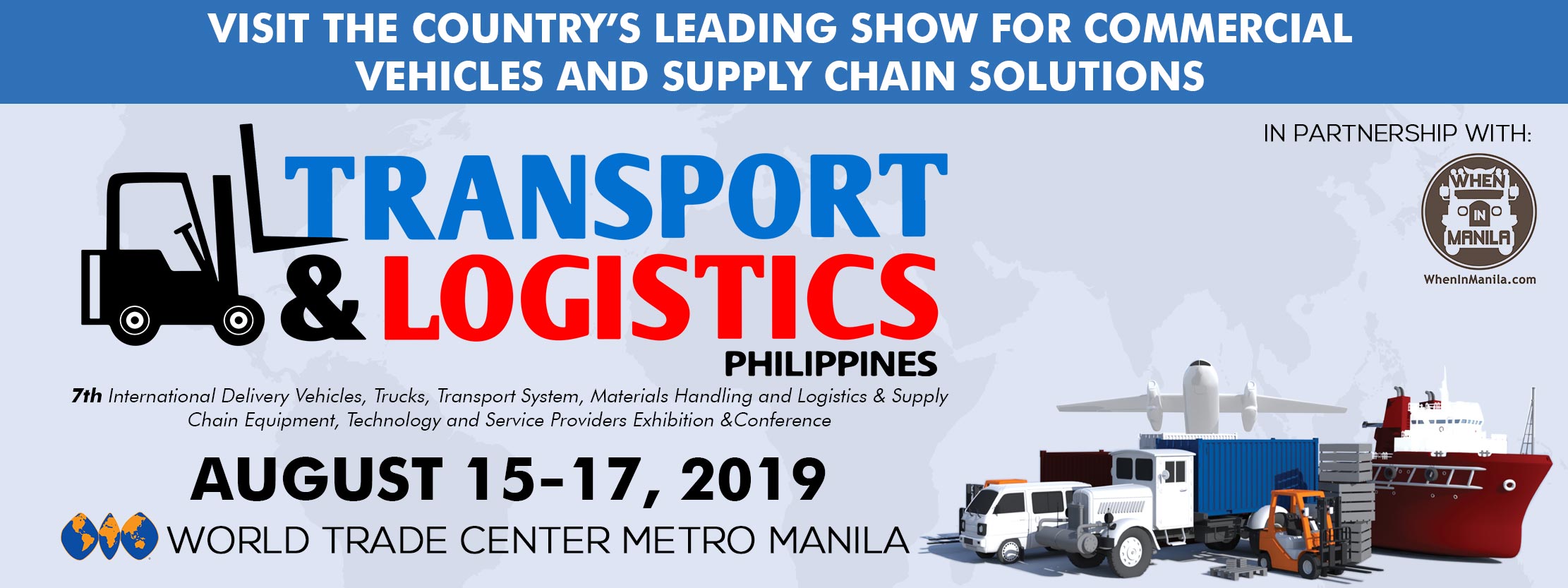 The Latest in Transport and Logistics Will Be Showcased at World Trade ...