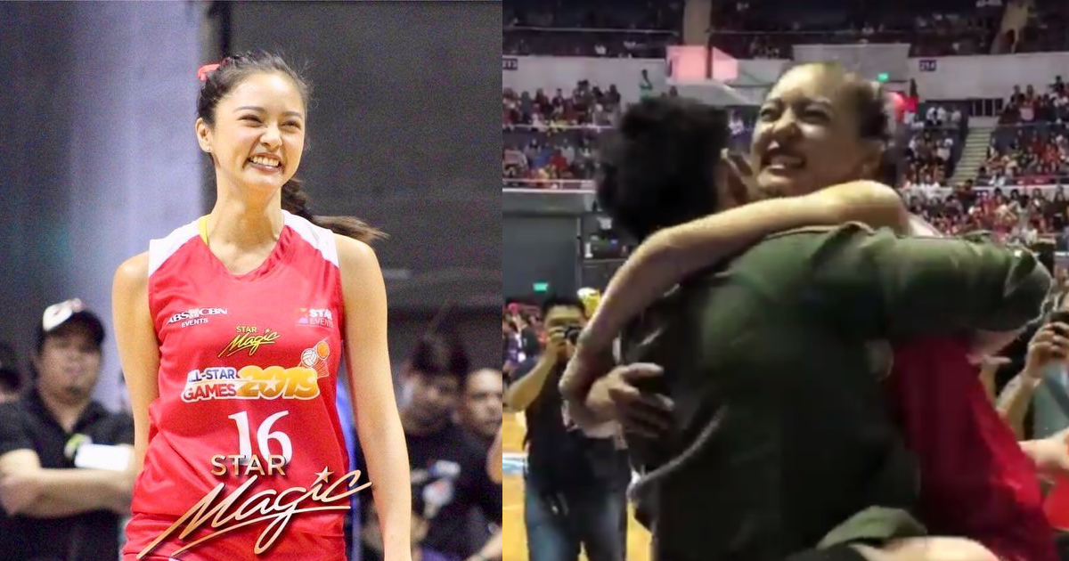 Kim Chiu Rushes to Xian Lim After Winning Volleyball Game - When In Manila