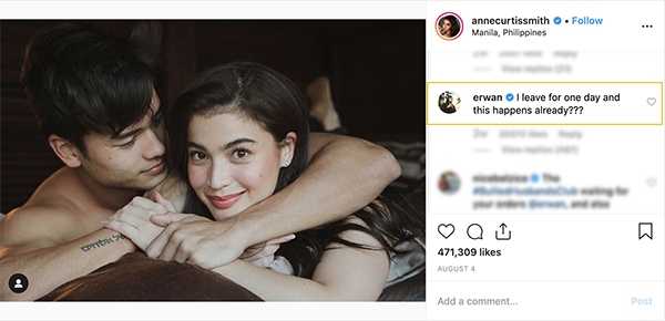 'Let's not be sexist': Erwan defends Anne for taking steamy role in 'Just A Stranger' 1 anne curtis marco gumabao just a stranger erwan heussaff comment