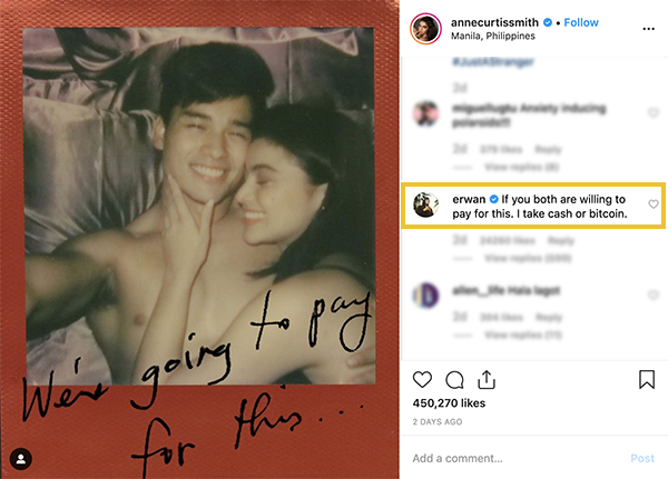 'Let's not be sexist': Erwan defends Anne for taking steamy role in 'Just A Stranger' 2 anne curtis marco gumabao just a stranger erwan heussaff comment