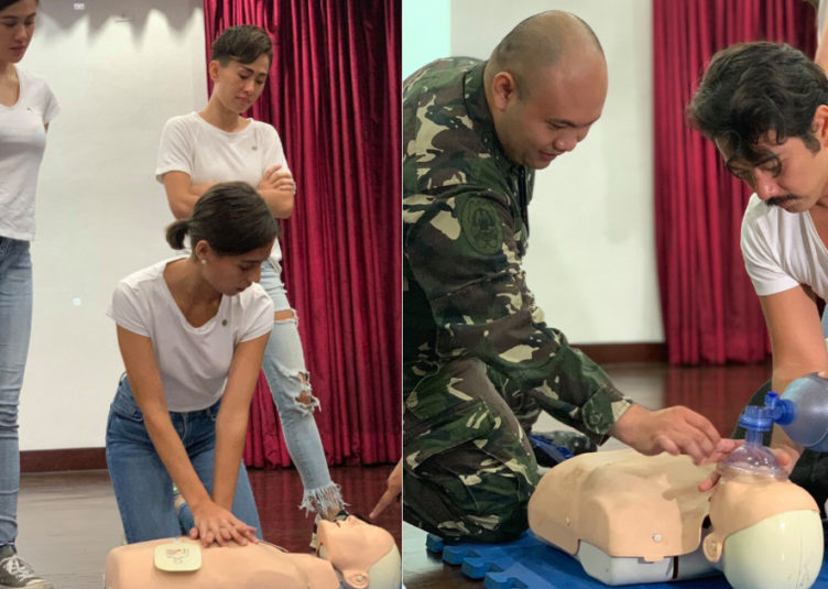 descendants of the sun philippines medical team training DOTS