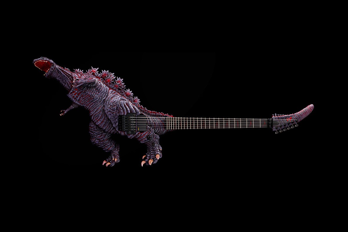 https hypebeast.com image 2019 08 esp godzilla guitar awakening version release 52000 usd 001