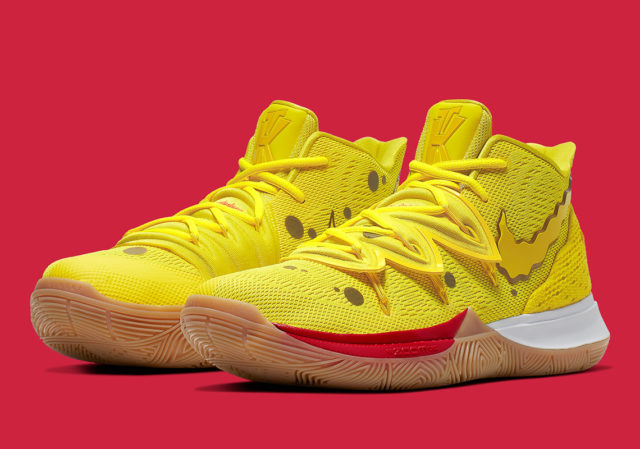 nike kyrie 5 spongebob squarepants cj6951 700 4