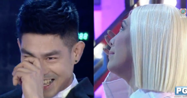 Ion Perez Vice Ganda crying it's showtime