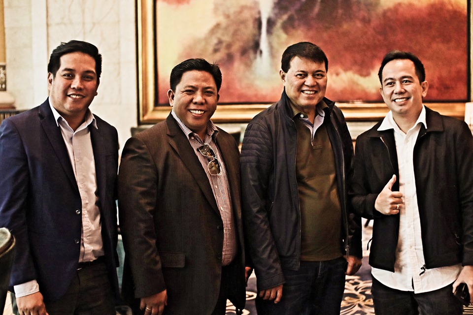 The Titans with Former Senator Manny Villar