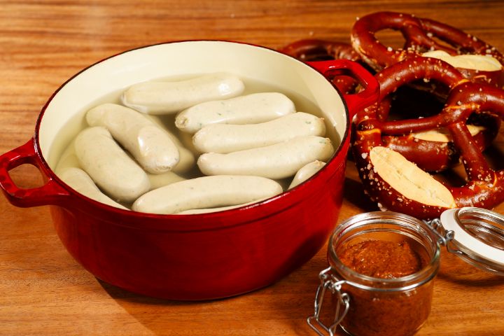 Weisswurst and Pretzels