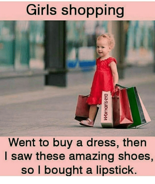 girl shopping meme
