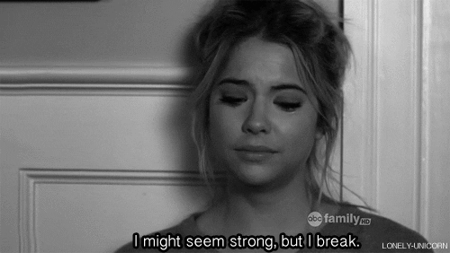 i might seem strong