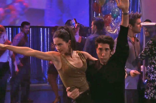 ross monica dance routine friends