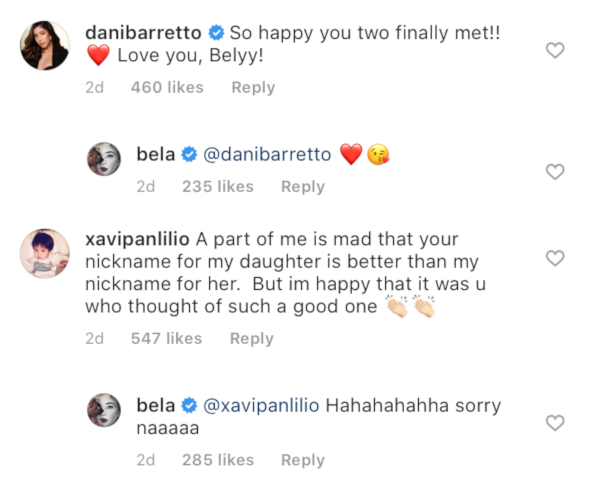 Dani Barretto comments Bela Padilla