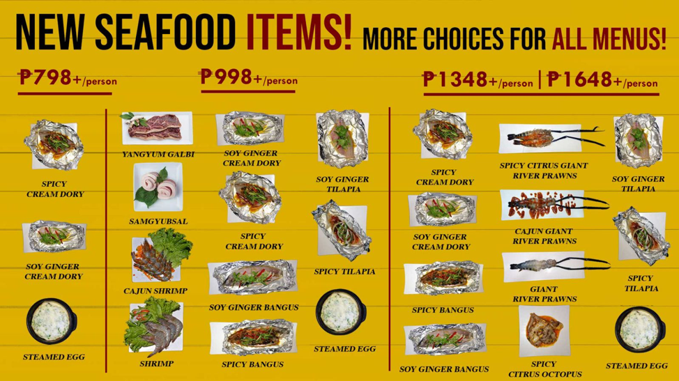 GEN Seafood Price