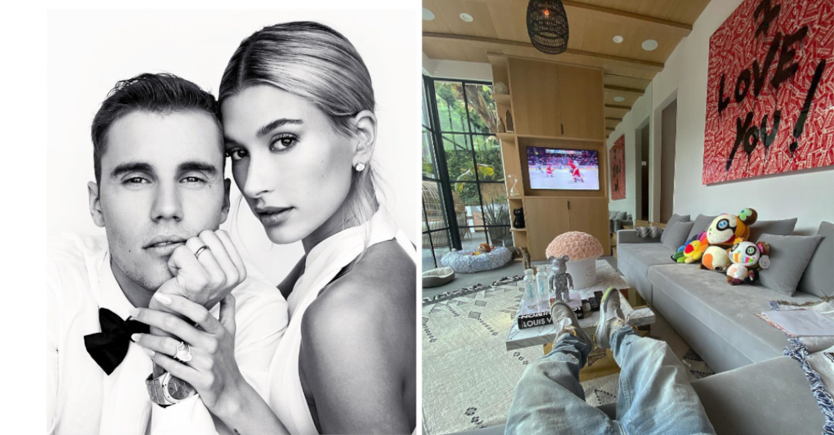 Justin and Hailey Bieber selling house Instagram