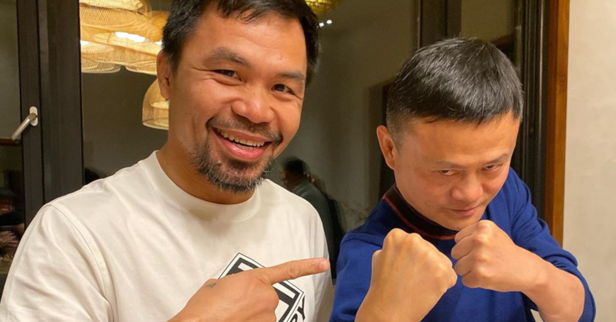 Manny Pacquiao Jack Ma