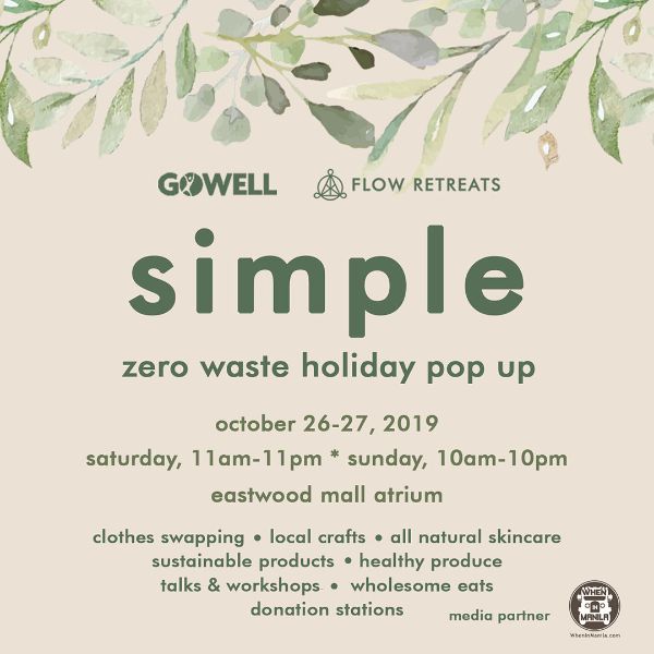 Simple Zero Waste Pop Up Poster