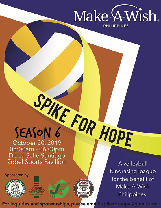 Spike for Hope 6 Poster