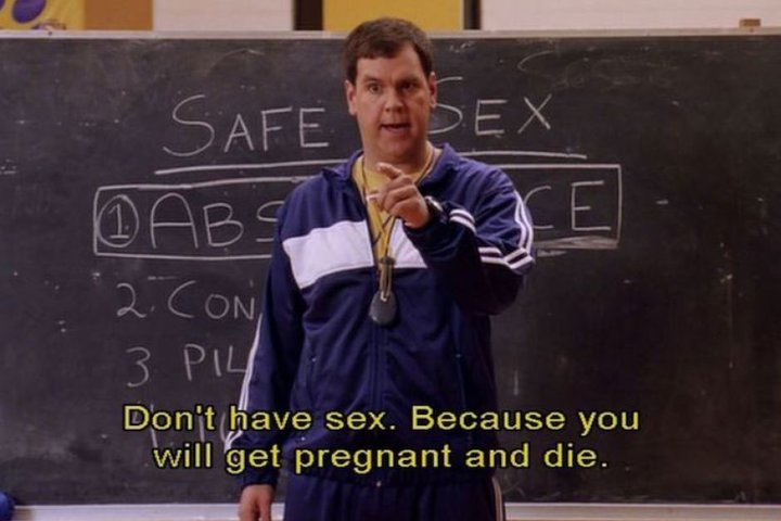 mean girls sex ed scene