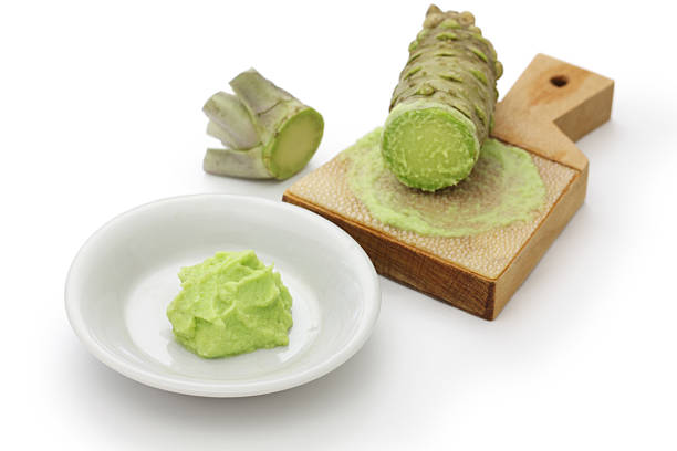 wasabi stock photo