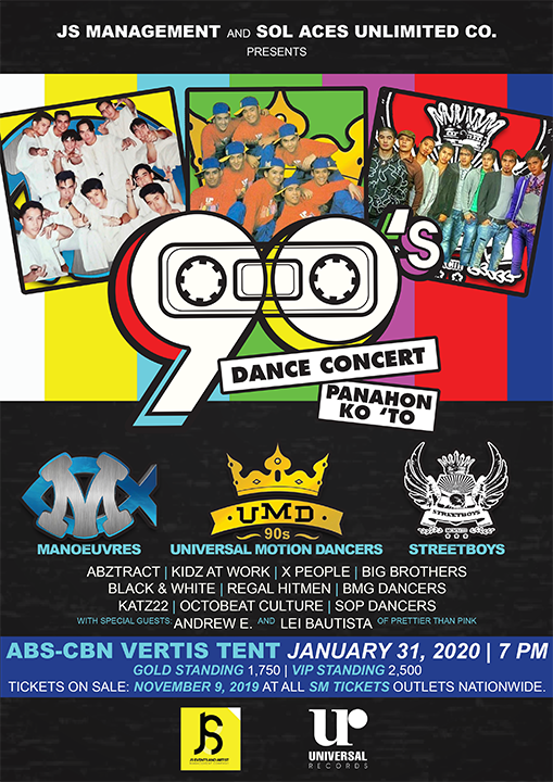 90s Dance Concert Artist Poster FA RGB For Web
