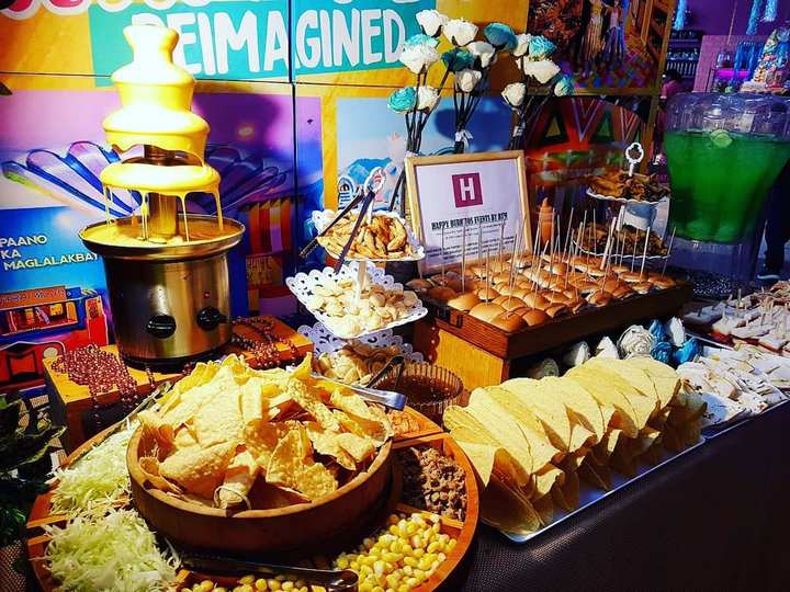BTW Fil Mex Events Appetizer Bar