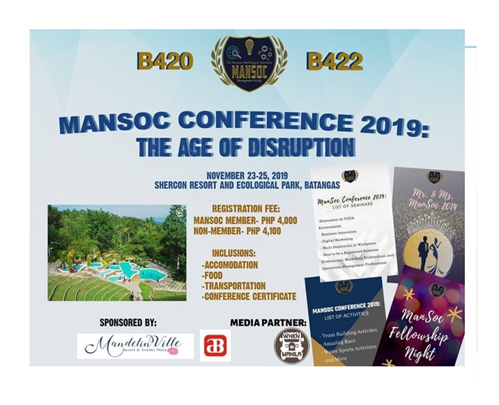 MANSOC CONFERENCE 2019