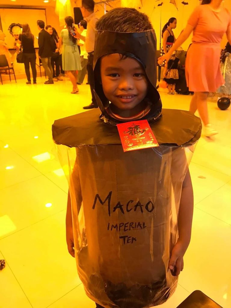 Macao Milk Tea Kids Costumes