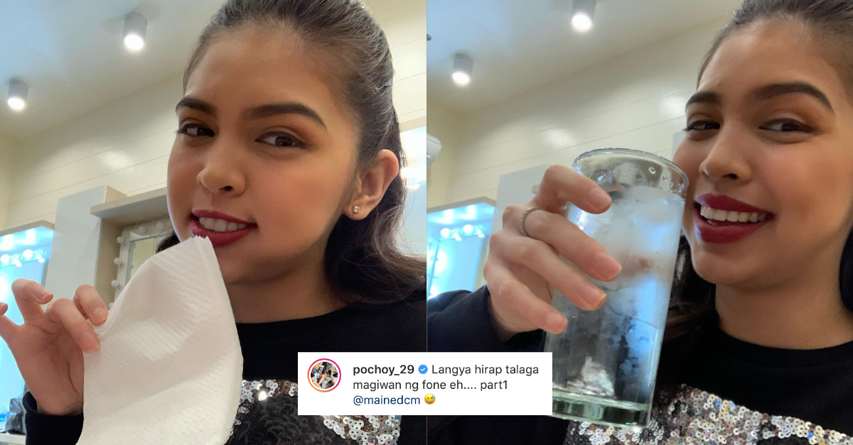 Maine Mendoza selfie Paolo Ballesteros phone