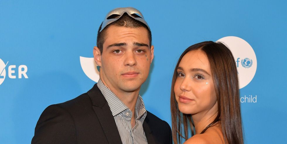 noah centineo and alexis ren attend the unicef masquerade news photo 1573573096